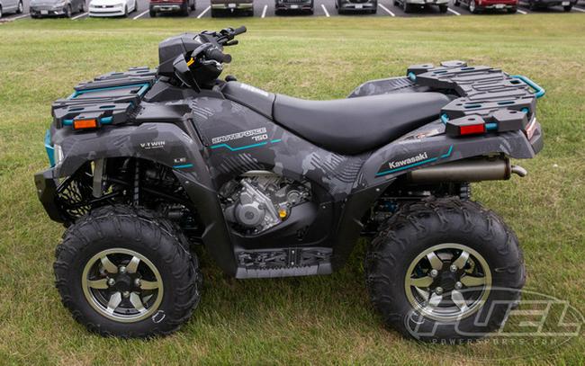2025 Kawasaki Brute Force 750 LE EPS Cypher Camo Gray