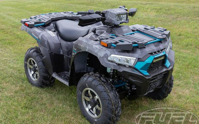 2025 Kawasaki Brute Force 750 LE EPS Cypher Camo Gray