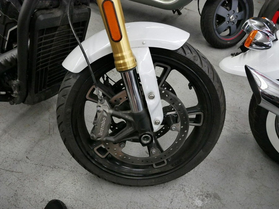 2025 Indian 101 Scout Ghost White Metallic With Graphics