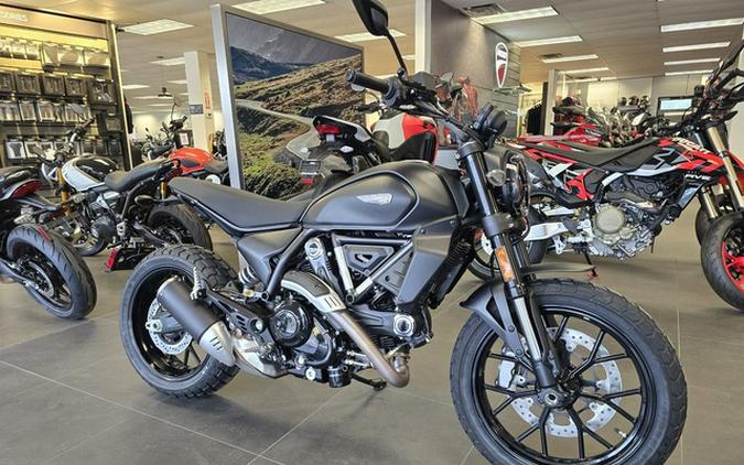 2026 Ducati Scrambler Icon Dark Matte Black