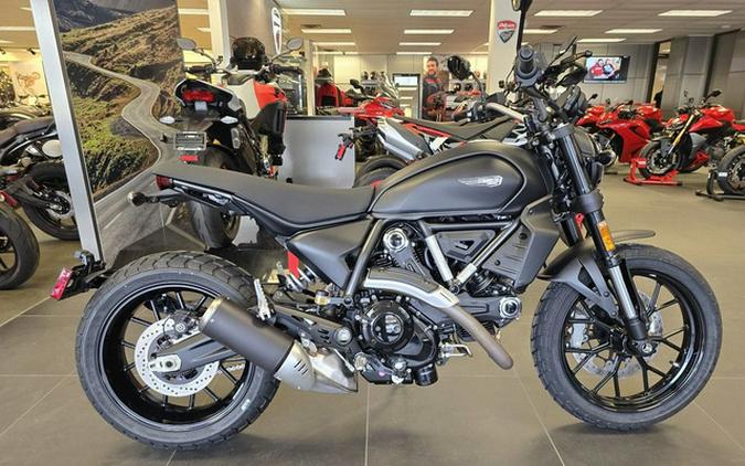 2026 Ducati Scrambler Icon Dark Matte Black