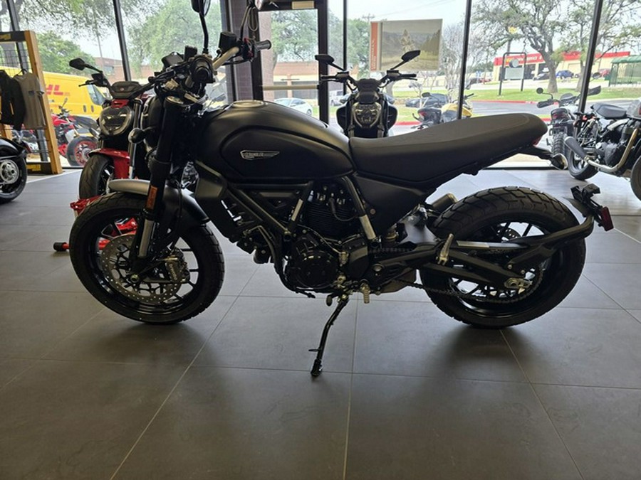2026 Ducati Scrambler Icon Dark Matte Black