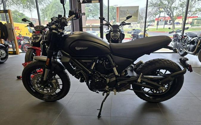 2026 Ducati Scrambler Icon Dark Matte Black