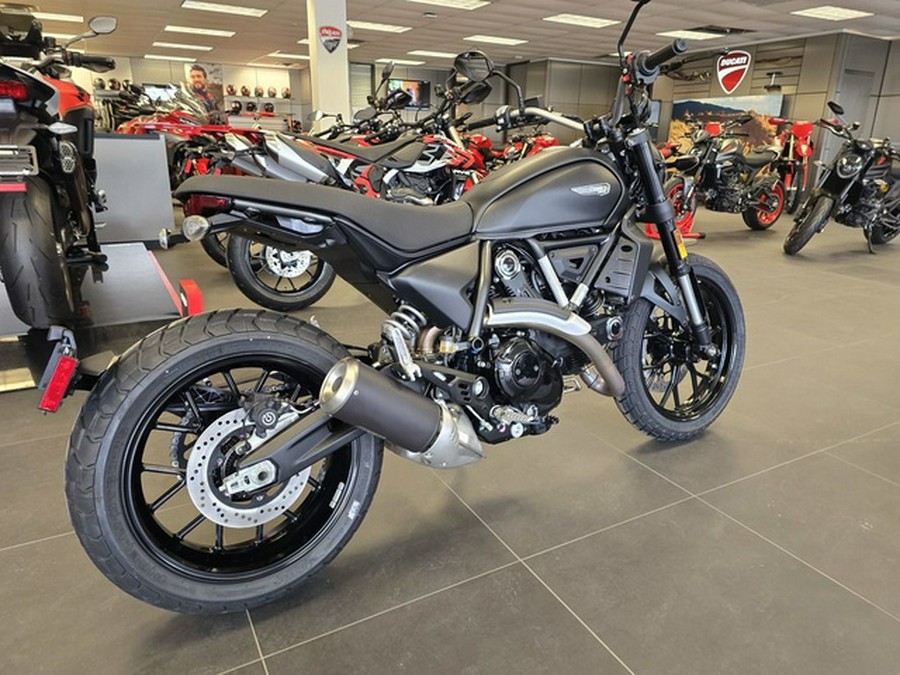 2026 Ducati Scrambler Icon Dark Matte Black