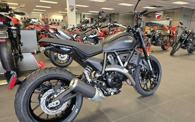 2026 Ducati Scrambler Icon Dark Matte Black