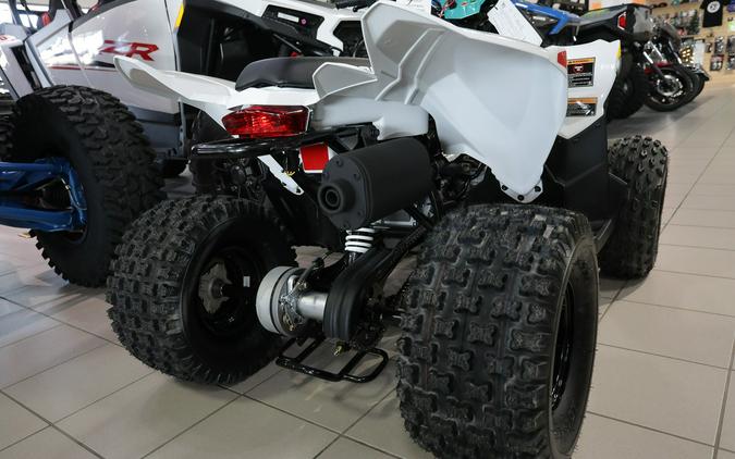 2024 Polaris Industries Outlaw 110 BRIGHT WHITE/RADIANT GREEN