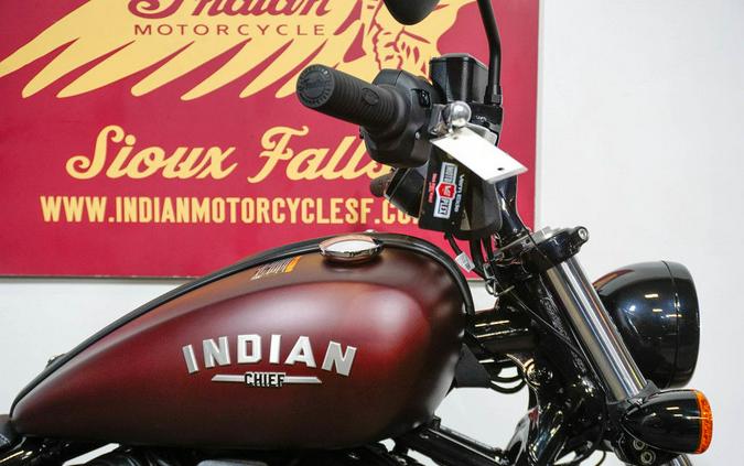 2024 Indian Motorcycle® Chief ABS Maroon Metallic Smoke