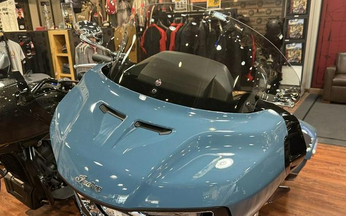 2026 Indian Challenger Limited 112 w/PowerBand Audio Storm Blue with Black Metallic
