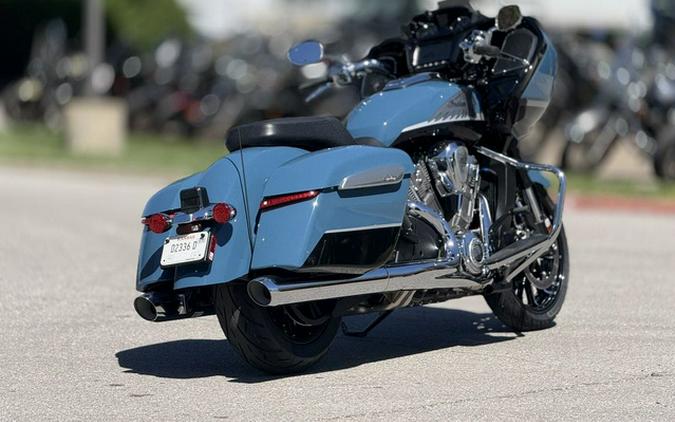 2026 Indian Challenger Limited 112 w/PowerBand Audio Storm Blue with Black Metallic