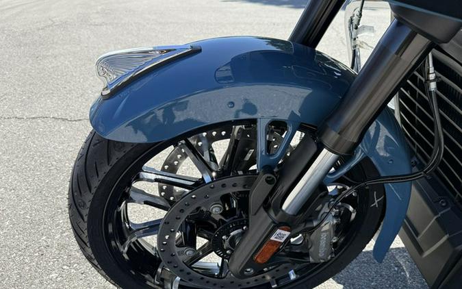 2026 Indian Challenger Limited 112 w/PowerBand Audio Storm Blue with Black Metallic