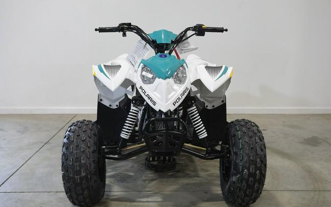 2024 Polaris Industries Outlaw 110 BRIGHT WHITE/RADIANT GREEN