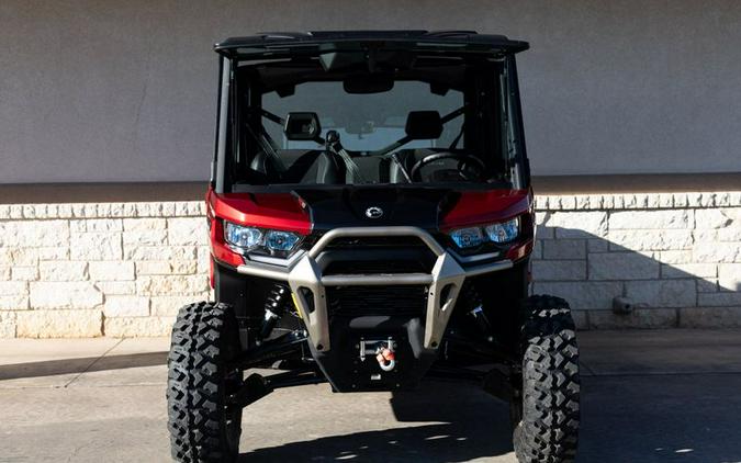 New 2024 CAN-AM DEFENDER MAX LIMITED HD10 FIERY RED