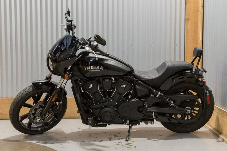2025 Indian Sport Scout Limited Black Metallic