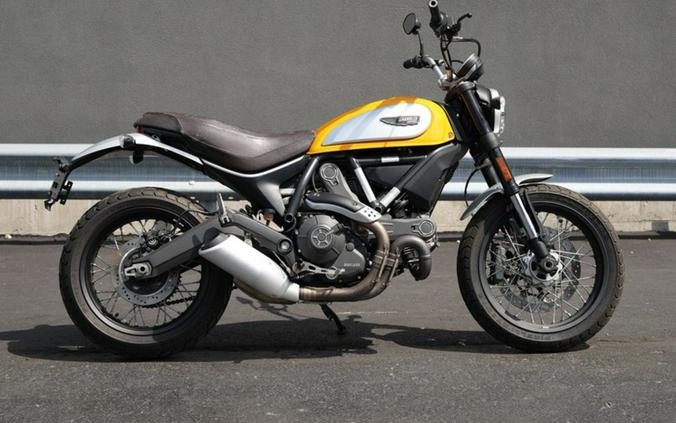 2015 Ducati Scrambler Icon '62 Yellow