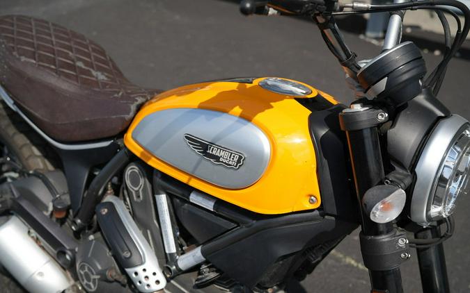 2015 Ducati Scrambler Icon '62 Yellow