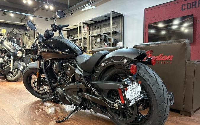 2026 Indian Motorcycle® Scout® Sixty Bobber Black Metallic