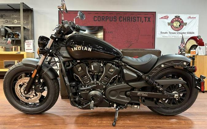 2026 Indian Motorcycle® Scout® Sixty Bobber Black Metallic
