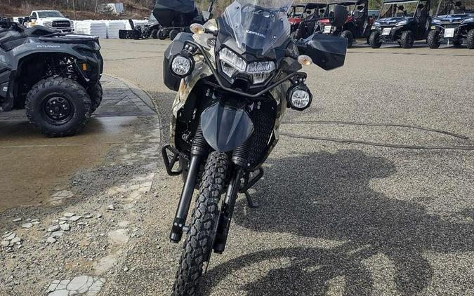 2026 Kawasaki KLR®650 Adventure ABS Cypher Camo Beige