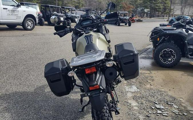 2026 Kawasaki KLR®650 Adventure ABS Cypher Camo Beige