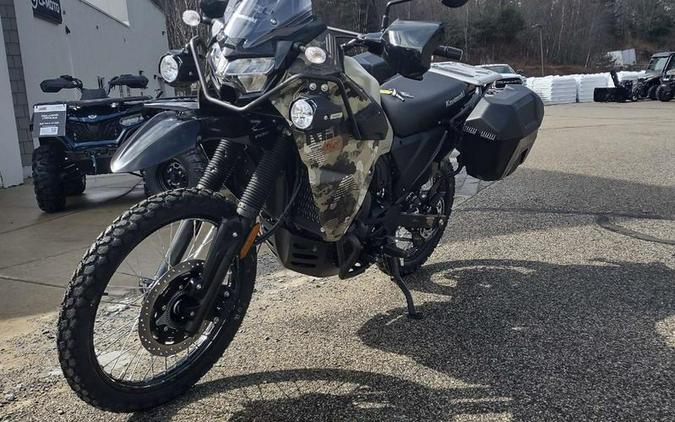2026 Kawasaki KLR®650 Adventure ABS Cypher Camo Beige