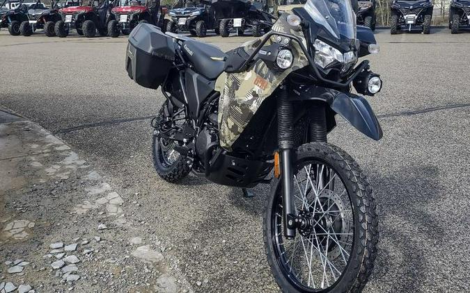 2026 Kawasaki KLR®650 Adventure ABS Cypher Camo Beige