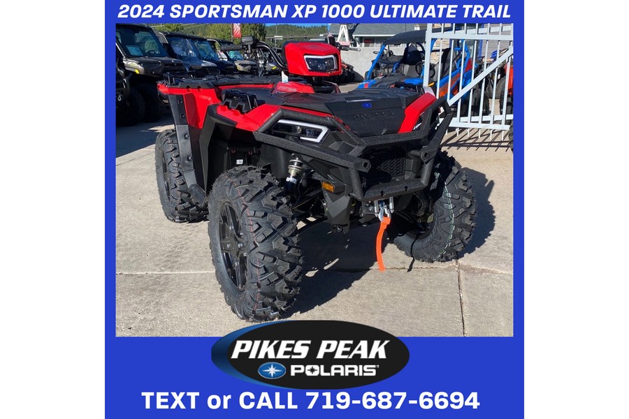 2024 Polaris Industries SPORTSMAN XP 1000 ULTIMATE TRAIL INDY RED