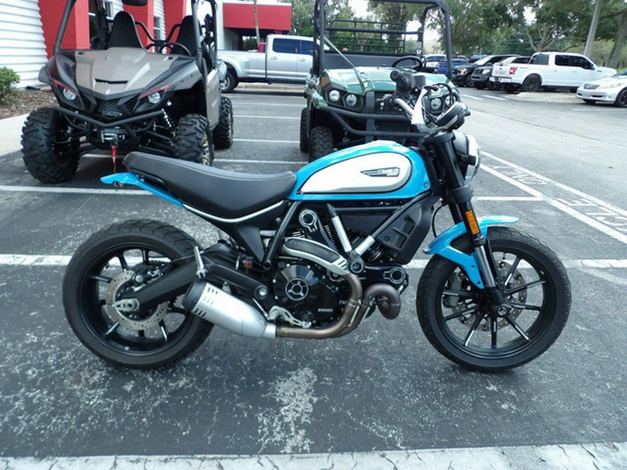 2020 Ducati Scrambler 800 Icon Atomic Tangerine Icon