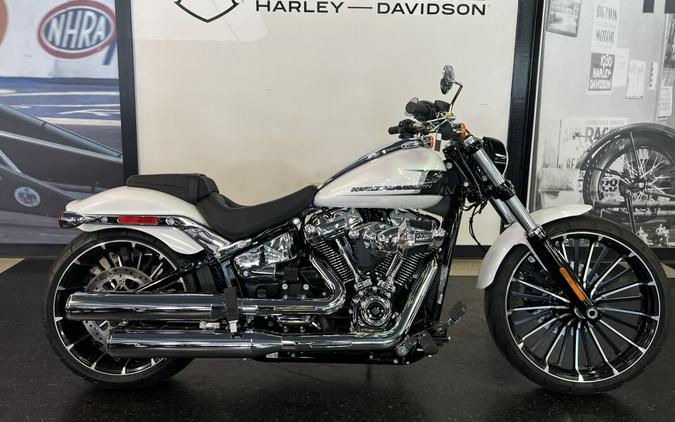 2024 Harley-Davidson Breakout 117 White Onyx Pearl FXBR