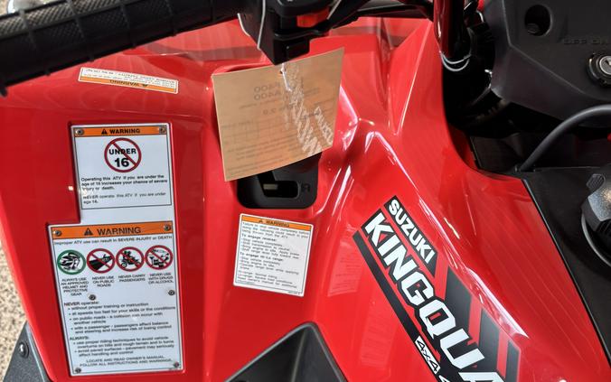 2025 Suzuki KingQuad 400 ASi
