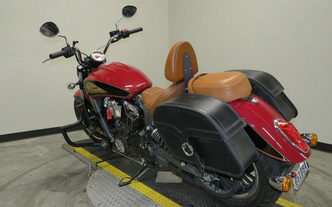 2019 Indian Motorcycle® Scout® ABS Indian Motorcycle® Red / Thunder Black