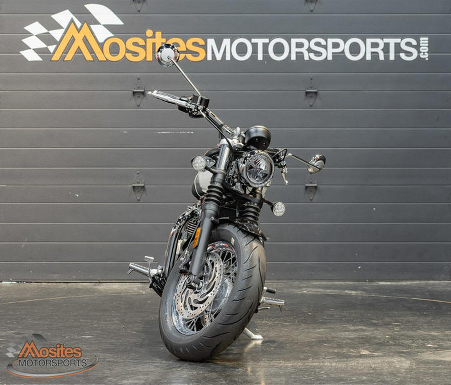 2023 Triumph Bonneville Speedmaster Sapphire Black/Fusion White