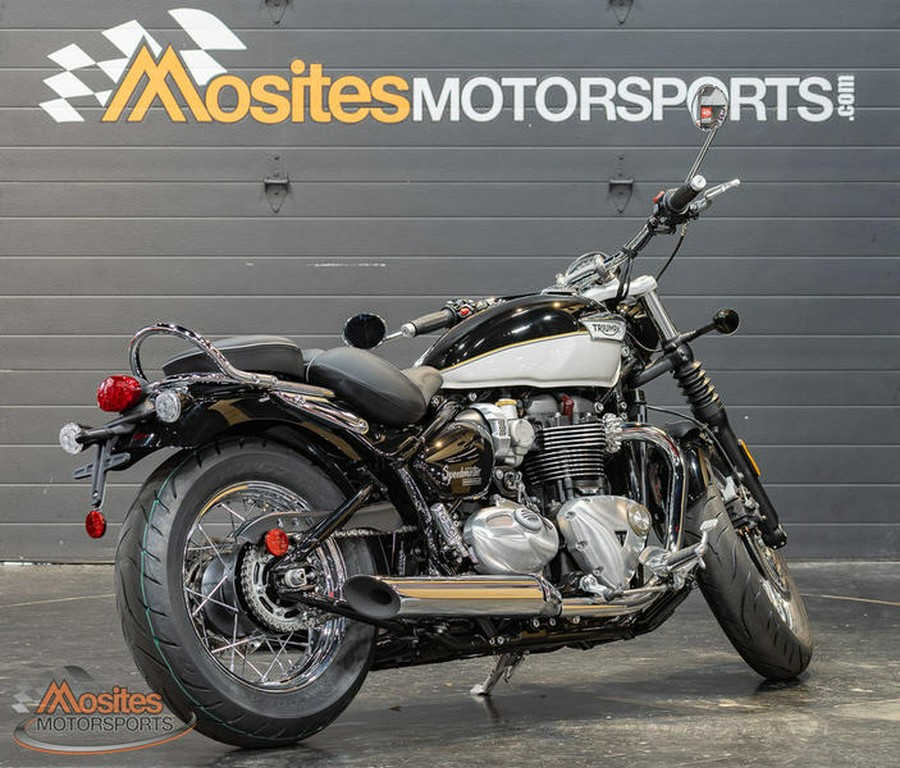 2023 Triumph Bonneville Speedmaster Sapphire Black/Fusion White