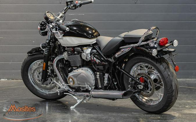 2023 Triumph Bonneville Speedmaster Sapphire Black/Fusion White