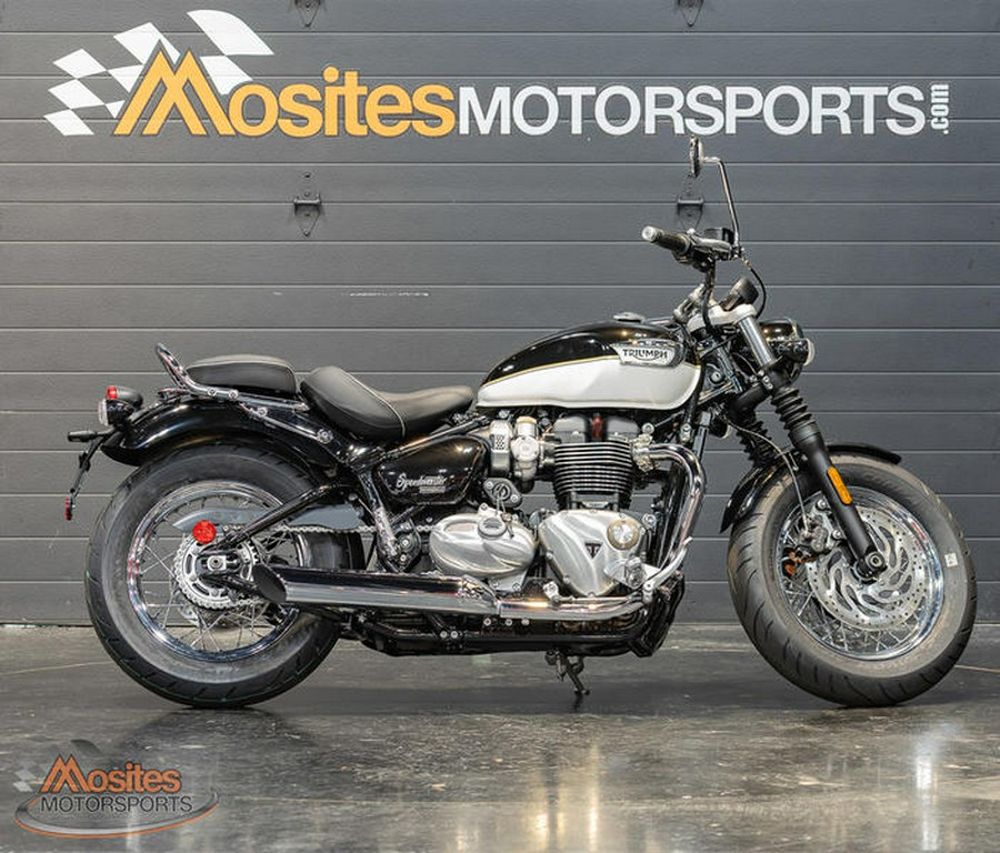 2023 Triumph Bonneville Speedmaster Sapphire Black/Fusion White