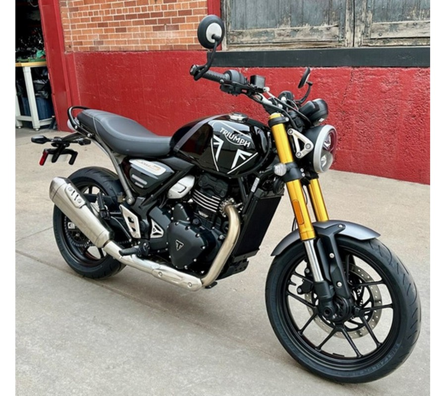 2025 Triumph Speed 400 Phantom Black Storm Grey