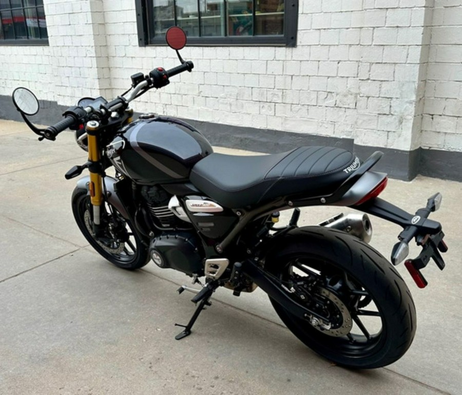 2025 Triumph Speed 400 Phantom Black Storm Grey