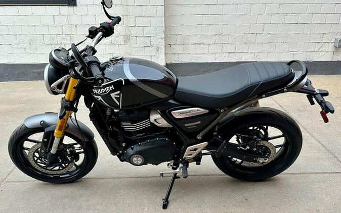 2025 Triumph Speed 400 Phantom Black Storm Grey