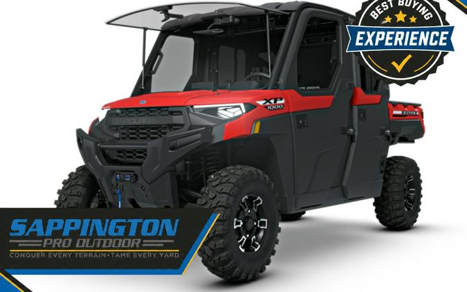 2027 Polaris RANGER CREW XP 1000 NorthStar Ultimate Light Tint / Havasu Red Pearl - 111715
