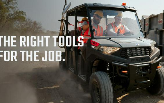 2026 Polaris® Commercial Pro XD Full-Size Diesel Crew
