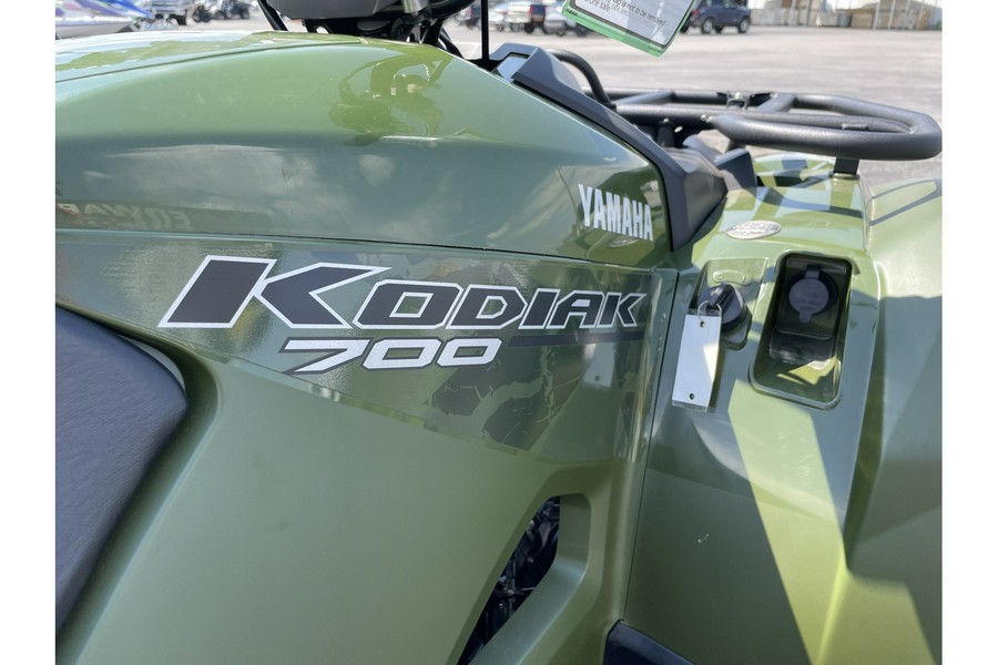 2023 Yamaha Kodiak 700 - Tactical Green