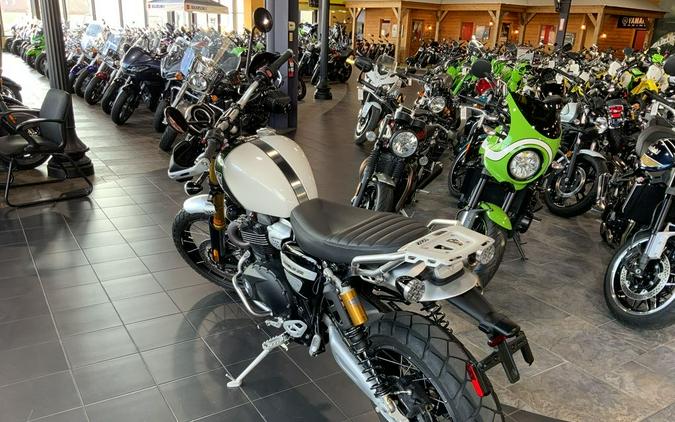 2019 Triumph Scrambler 1200 XE Fusion White