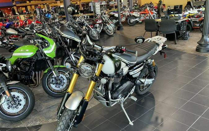 2019 Triumph Scrambler 1200 XE Fusion White