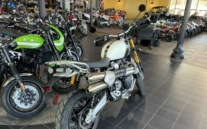 2019 Triumph Scrambler 1200 XE Fusion White