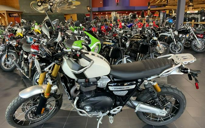 2019 Triumph Scrambler 1200 XE Fusion White