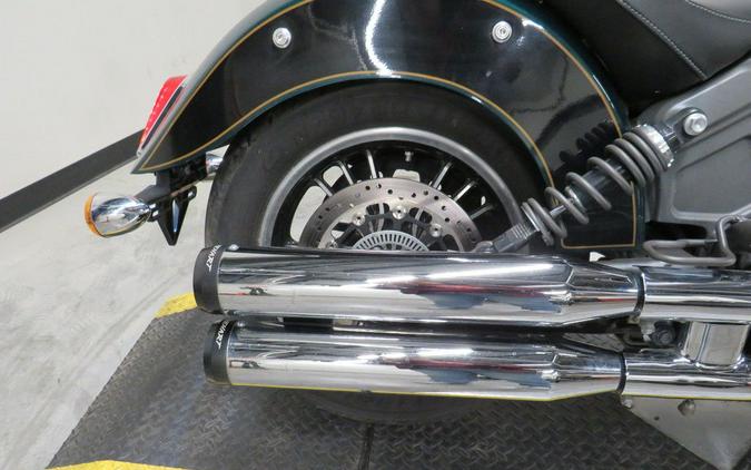 2020 Indian Motorcycle® Scout® ABS Metallic Jade/Thunder Black