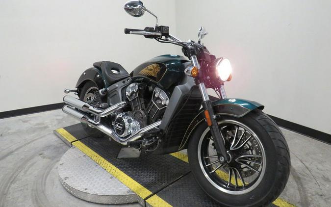 2020 Indian Motorcycle® Scout® ABS Metallic Jade/Thunder Black
