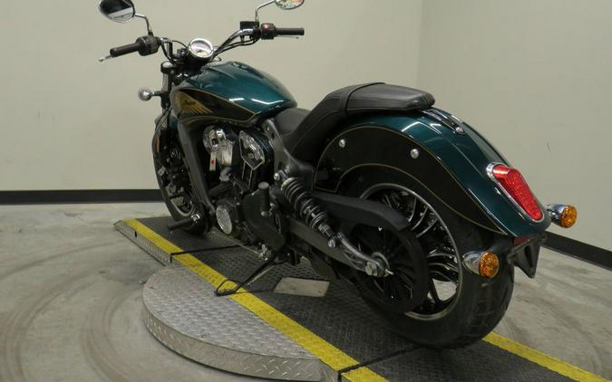 2020 Indian Motorcycle® Scout® ABS Metallic Jade/Thunder Black