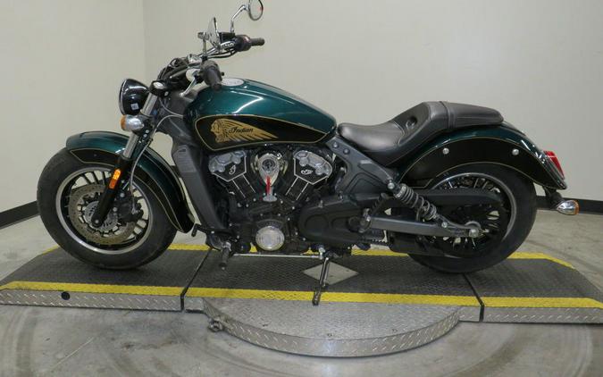 2020 Indian Motorcycle® Scout® ABS Metallic Jade/Thunder Black