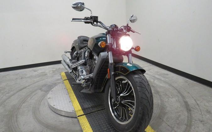 2020 Indian Motorcycle® Scout® ABS Metallic Jade/Thunder Black