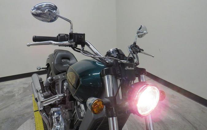 2020 Indian Motorcycle® Scout® ABS Metallic Jade/Thunder Black